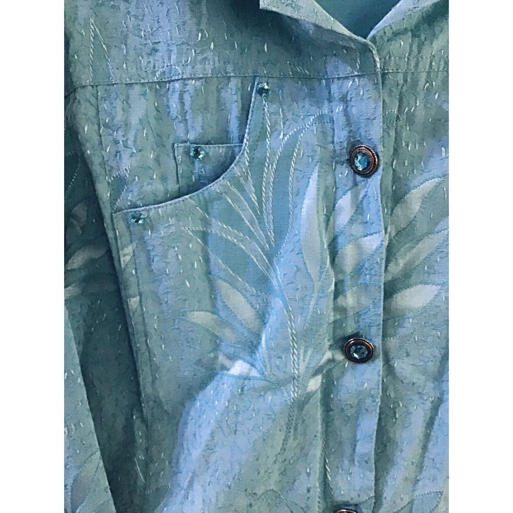 Carrie Allen Women’s Jacket Embroidered Embellished Size XL - Picture 3 of 4